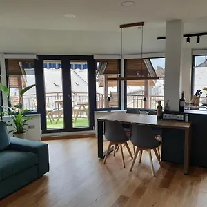 Modern Floor Loft With Balcony Appartamento Budapest
